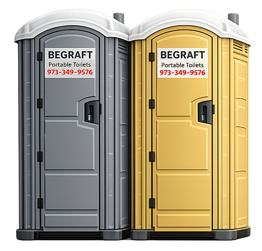 Portable restroom rental by Begraft Services